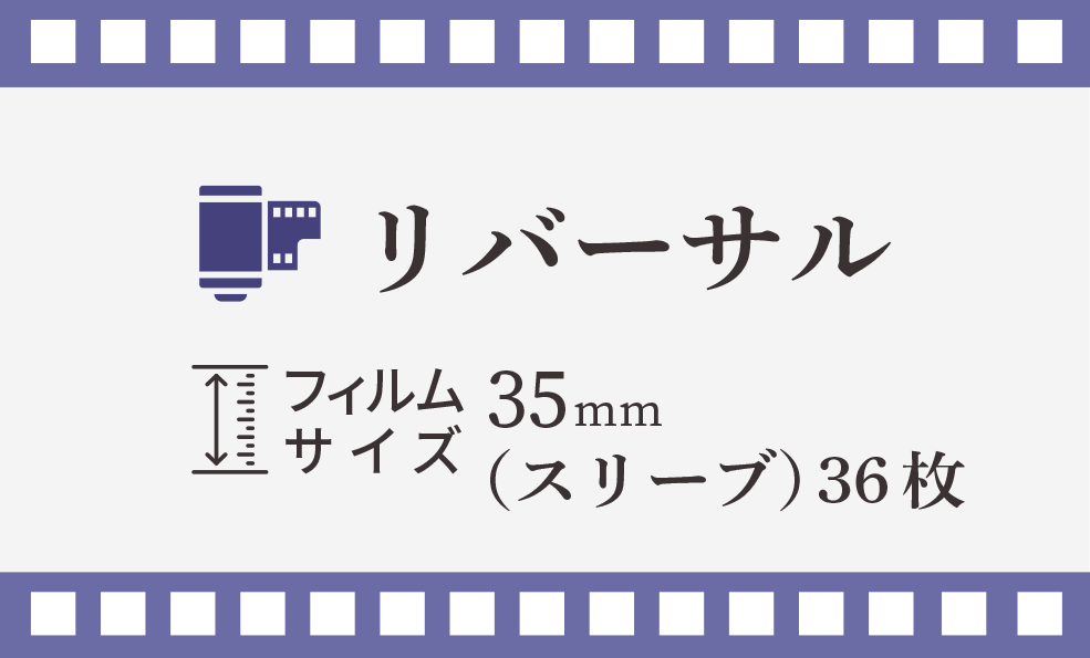 リバーサルフィルム現像【35mm/135（スリーブ）36枚】 – トミカラー
