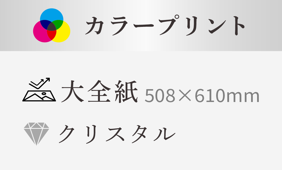 大全紙】508x610mm – トミカラー写真現像所