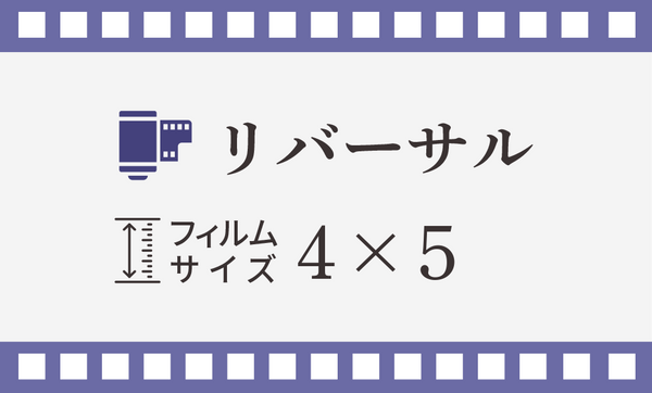 リバーサルフィルム現像【4x5インチサイズ】 – トミカラー写真現像所