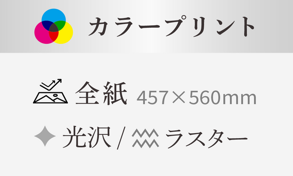 全紙写真プリント 457x560mm – トミカラー写真現像所