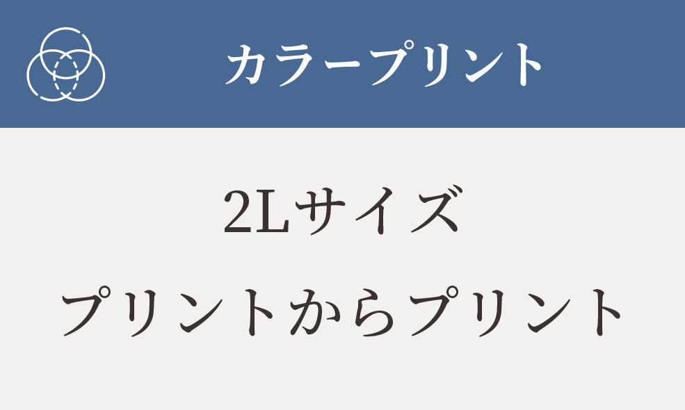 2Lサイズ(プリントからプリント)/ プリプリ – トミカラー写真現像所